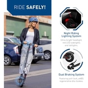 Hiboy S2 Electric Scooter with Scooter bag, 350W Motor, Up to 17 Miles Range, 19 MPH Max Speed, 8.5 Solid Tires, Foldable Commuter Scooter with App Control
