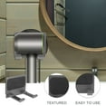 thumbnail image 3 of Hair Dryer Rack Dryers Blow Hanger Wall Mounted for Bathroom Tool Holder Styling Organizer Stand, 3 of 6