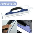 thumbnail image 6 of Ice Scraper, Windshield Squeegee Portable Car Ice Scraper Multifunction Car Snow Scraper for Winter and Adverse Weather, Snow Removal Winter Car Accessories, Car Window Cleaning(Blue,12.6x3.7"), 6 of 7