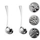 thumbnail image 3 of 2 cucharas de acero inoxidable, cucharas ranuradas, cucharas de cocina, utensilios de cocina para ollas calientes., 3 of 6