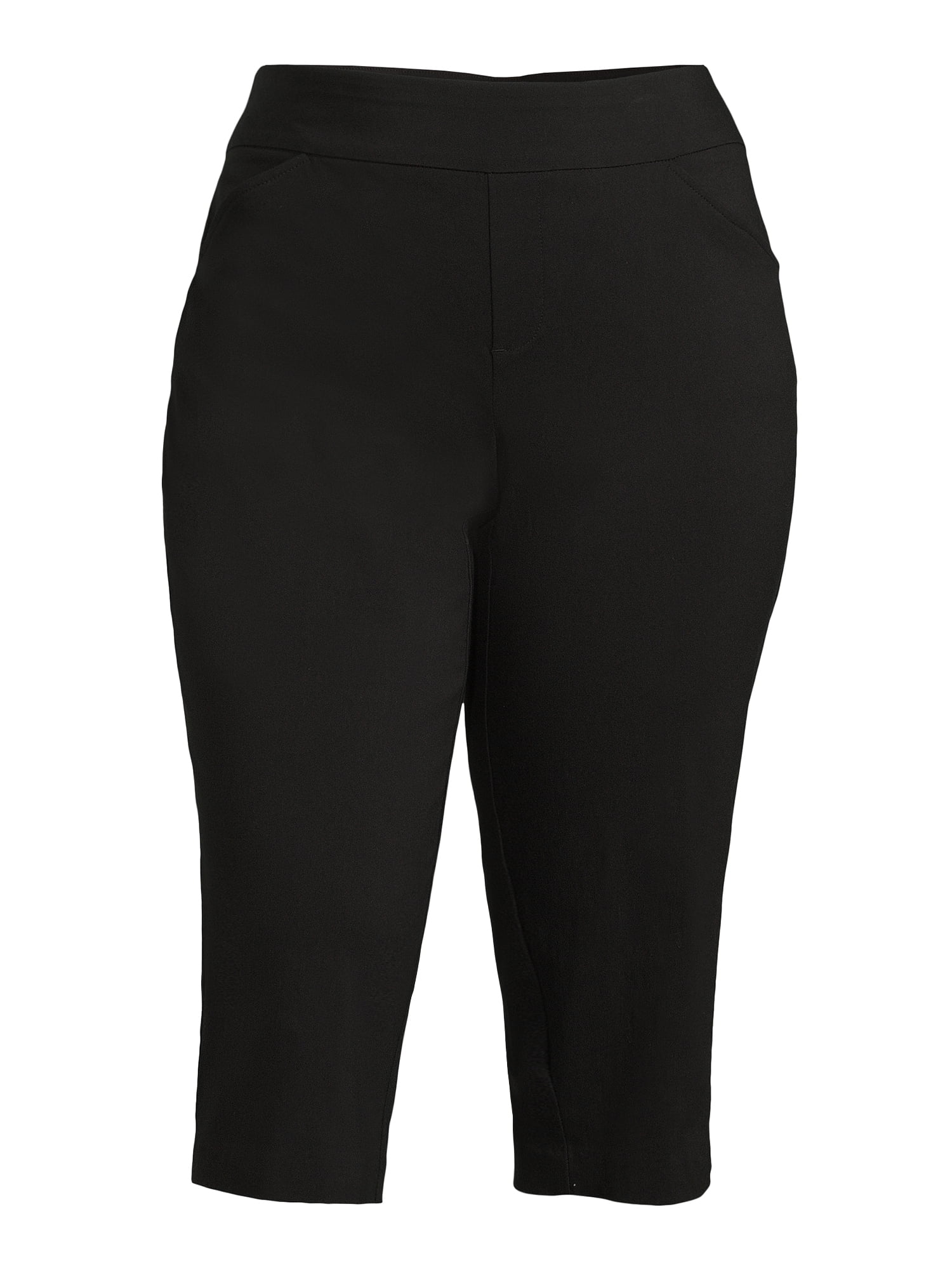 JMS Just My Size by Hanes Women’s Plus Size Millennium Capri Pants, Sizes 1X-4X