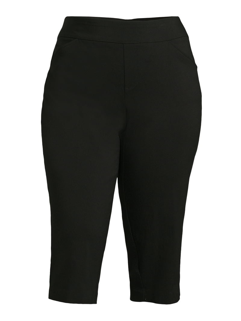 JMS Just My Size by Hanes Women's Plus Size Millennium Capri