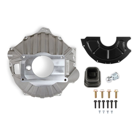 Lakewood LK4000K Cast Aluminum Bellhousing Kit for Chevrolet Small Block and Big Block