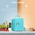 AstroAI Mini Fridge Green, Portable Small Cooler/Warmer Refrigerators