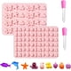 thumbnail image 1 of Bandejas de cubitos de hielo artesanales, eleve su oferta de bebidas con estilo, suministros para hacer dulces, moldes de silicona antiadherentes para gomitas, diseñados para quienes anhelan, 1 of 5