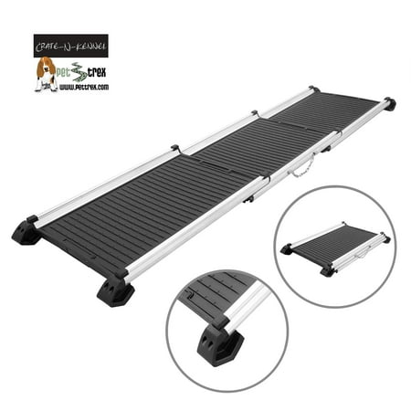 DTX Intl Pet Trex Aluminum Telescoping Dog Ramp, 62