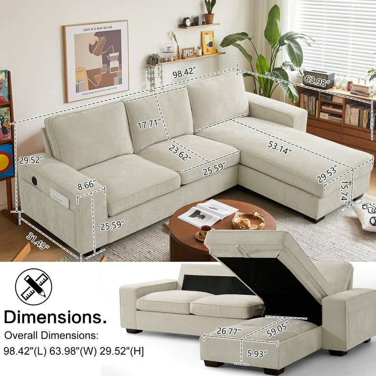 Multi 2024 sectional couch
