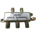 thumbnail image 1 of 4-Way Splitter, (5-900 MHz), Power Passing One Port, CATV(2 pack/order), 1 of 1