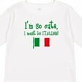thumbnail image 4 of Inktastic So Cute Italian Boys or Girls Long Sleeve Toddler T-Shirt, 4 of 5