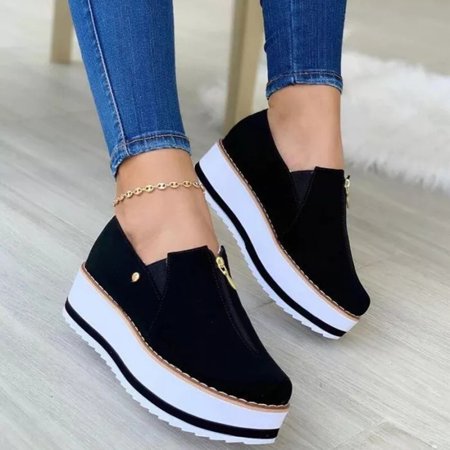 

Vikakiooze Summer Ladies Women Flat Thick Soled Shoes Fashion Casual Beach Sandals