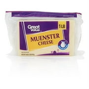 Great Value Muenster Cheese, 16 oz