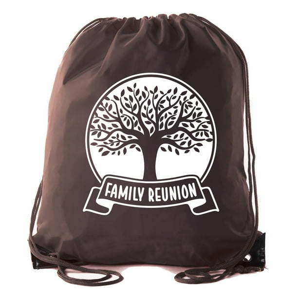 Family Reunion Gift Bags for Family Reunion Favors | Drawstring Bags ...