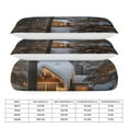 thumbnail image 2 of Christmas Snowman Snow House Duvet Cover Set Pattern Soft Bedding Set Comforter Cover Set(1 Duvet Cover + 2 Pillowcases), 2 of 6