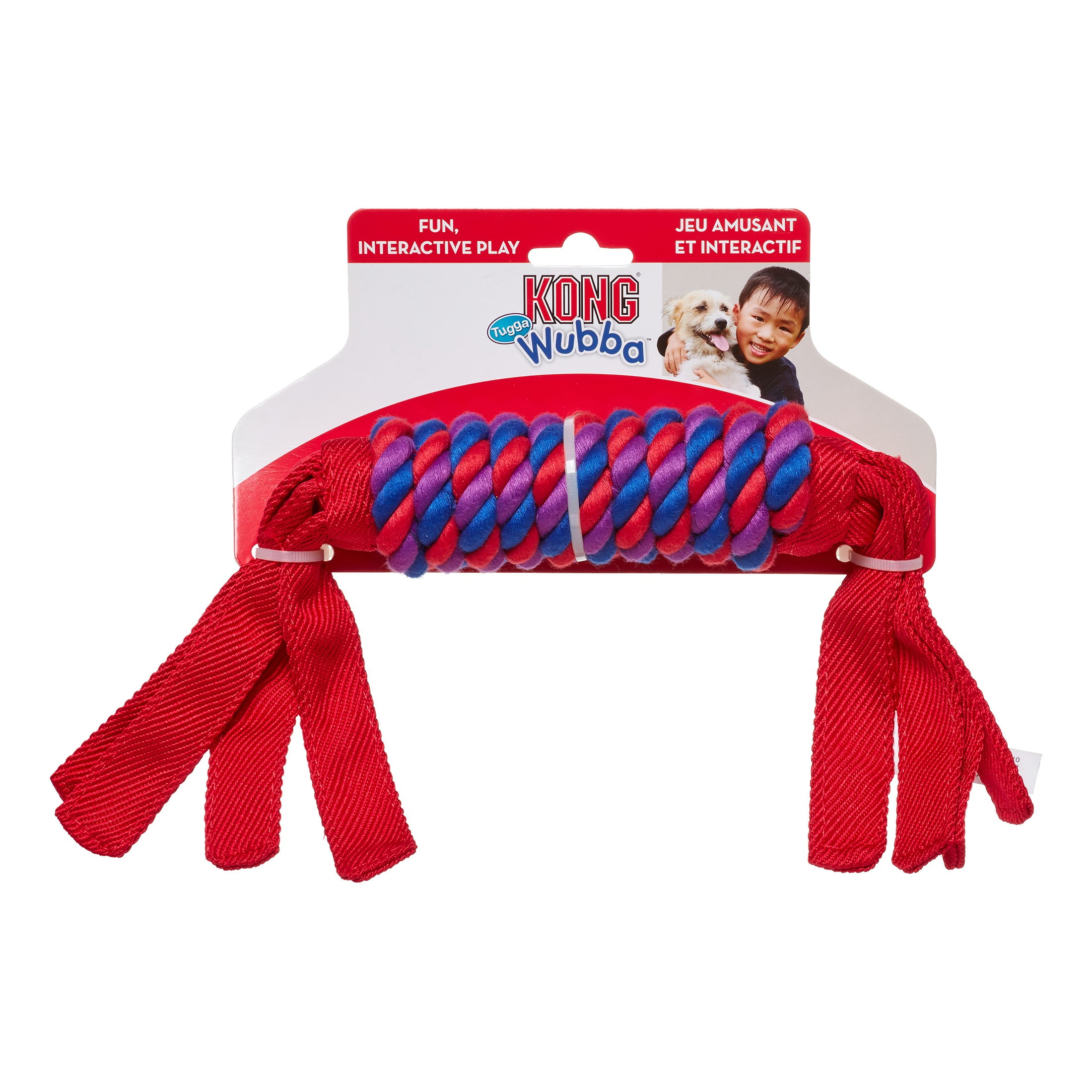 KONG Tugga Wubba Interactive Dog Toys, Assorted, Extra Large Walmart