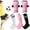 black, white,pink, variant on Hengguang 4 Pcs Soccer Shin Guards Set for Kids - Youth Protective Pads with 3 Pairs Socks, Lightweight Breathable Gear for Boys & Girls Ages 6-14