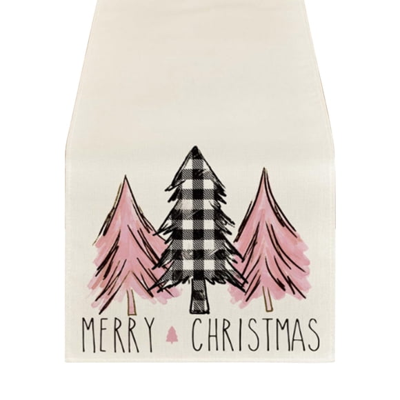 Clearance! Linen Table Flag Christmas Home Restaurant Living Room Dining Table Indoor and Outdoor Decorative Table Cloth