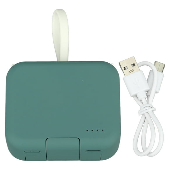 Portable Phone Charger Folable Back Clip Type Built in Cable Mini Size Outdoor Emergency Power Bank
