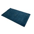 thumbnail image 3 of Magic Rugs Steel Blue Pictorial Gabbeh Modern Rug, 3' x 5', 3 of 10