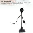 thumbnail image 3 of External USB Camera 480P HD with Noise Canceling Microphone Alloy for Video Calling Online Class Live Streaming, 3 of 7