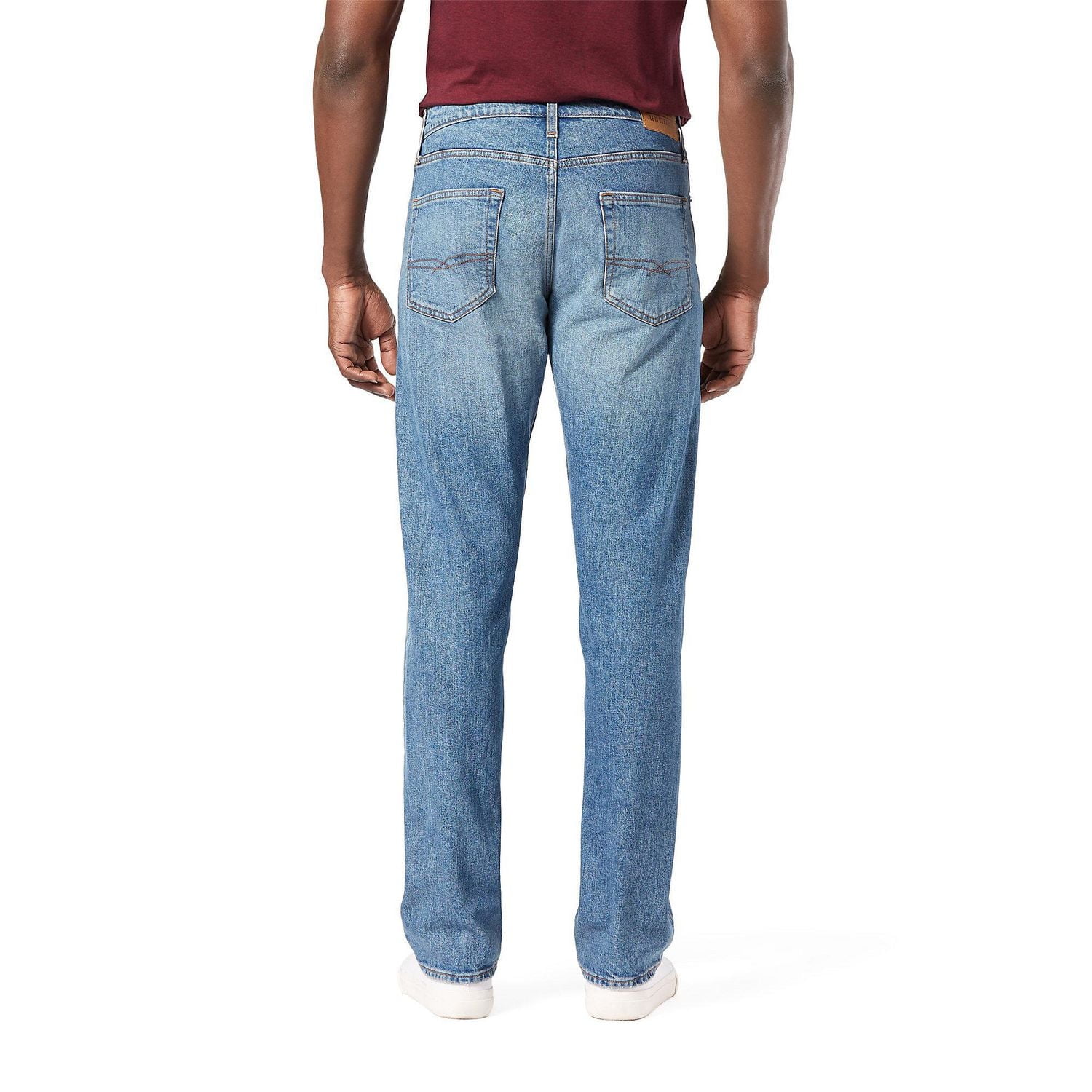 Levi Strauss Signature Men's Authentic Straight Fit Jeans, Available sizes: 29 – 38