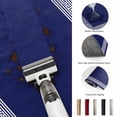 thumbnail image 5 of Large Area Rugs 6'x9', Navy Blue Geometric Carpet Runner Indoor Outdoor Rugs Home Decor Aesthetic, White Greek Key Farmhouse Non Slip Mats Washable Accent Rug for Living Room Bedroom, 5 of 8