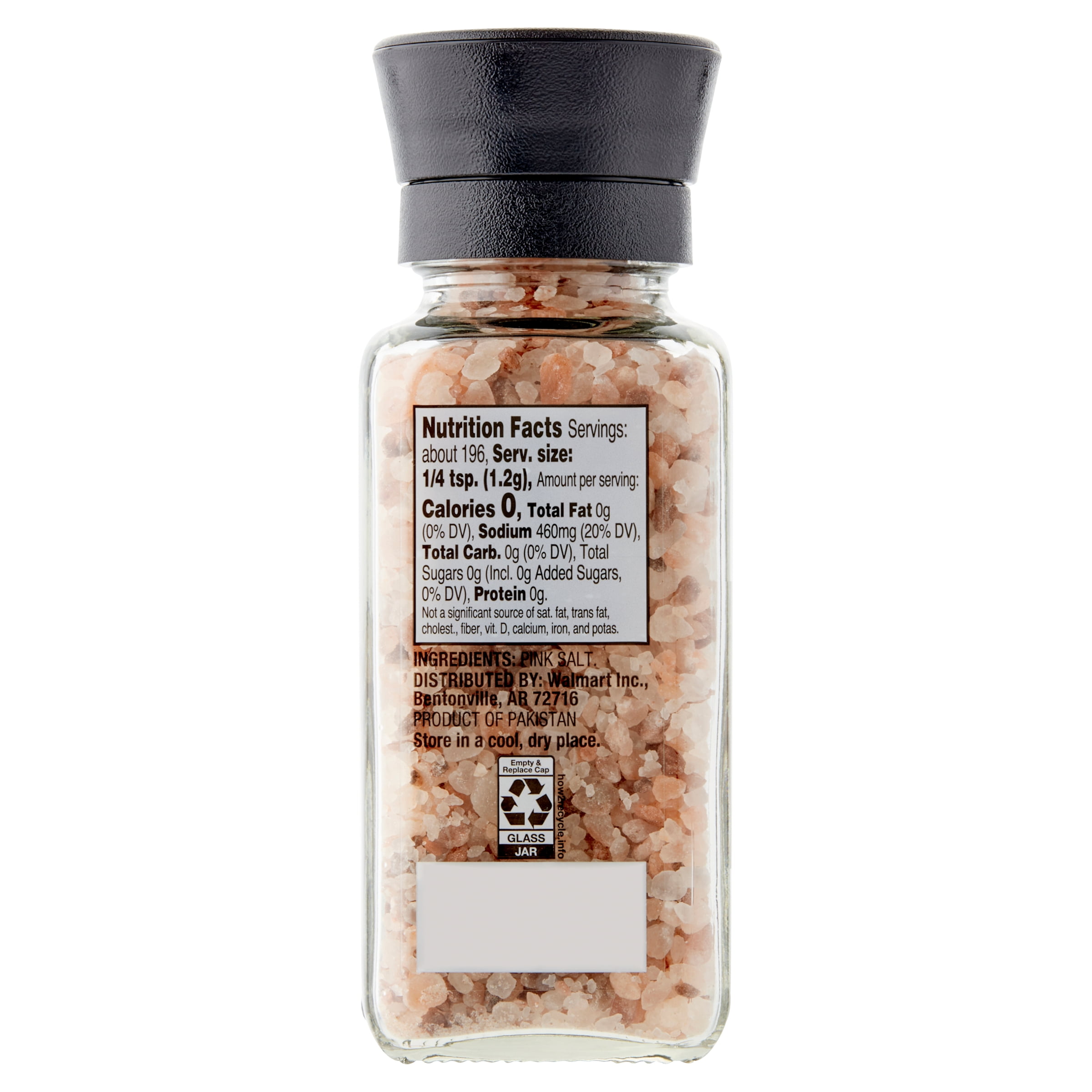 Great Value Himalayan Pink Salt Grinder Refill, 12.5 oz 