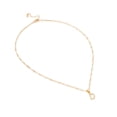 thumbnail image 1 of Dije Inicial Letra D Mini con Zirconia Chapa de Oro 18k Cadena Ametrinaa MPGD0019-D, 1 of 5