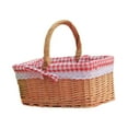 thumbnail image 1 of Cesta de mimbre para picnic, cesta de almacenamiento para pescar al aire sin ropa Zulema Cesta de picnic, 1 of 8