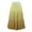 Yellow, variant on HBBIKVI Midi Summer Skirts for Women Boho Tiered A-Line Skirt with Drawstring and Ombre for Vacation