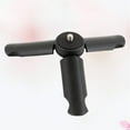 thumbnail image 2 of 1Pcs Triangular Base Tripod Stand Compatible with Non-slip Connection for Outdoor Photography in Black, 2 of 8