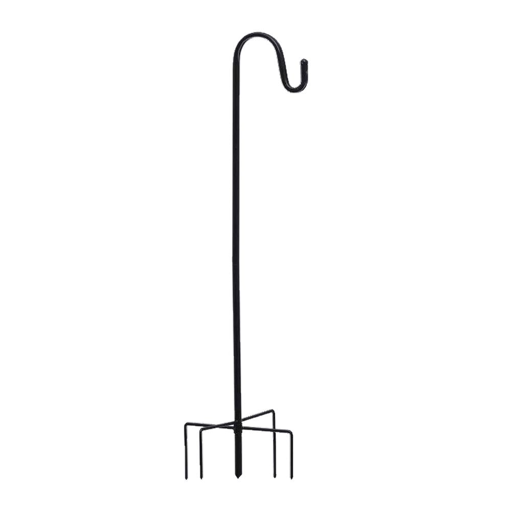 Shepherd Hook 5Claw Metal Hook Garden Stake for Hanging Birder Feeder
