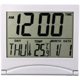 thumbnail image 3 of Escritorio portátil plegable Pantalla LCD digital Termómetro Calendario Despertador, Reloj despertador digital con pilas para viajes con fecha, 3 of 7