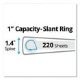 thumbnail image 2 of Durable Non-View Binder With Durahinge And Slant Rings, 3 Rings, 1" Capacity, 11 X 8.5, Red | Bundle of 2 Each, 2 of 5