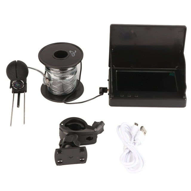 Buscador de peces Cámara profesional de buscador de peces subacuático con pantalla IPS HD de 4,3 pulgadas para pesca en barco Pesca en el mar Pesca en hielo Línea de pesca extensible de 4,3 pulgadas 20 m/65,6 pies