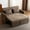 Brown, variant on YWEN 57" Chenille Convertible Sofa Bed, Full Size Loveseat Sleeper Sofa with USB & Type-C Port, Adjustable Backrest Loveseat for Living Room, Home Office, Apartment, Guest Room