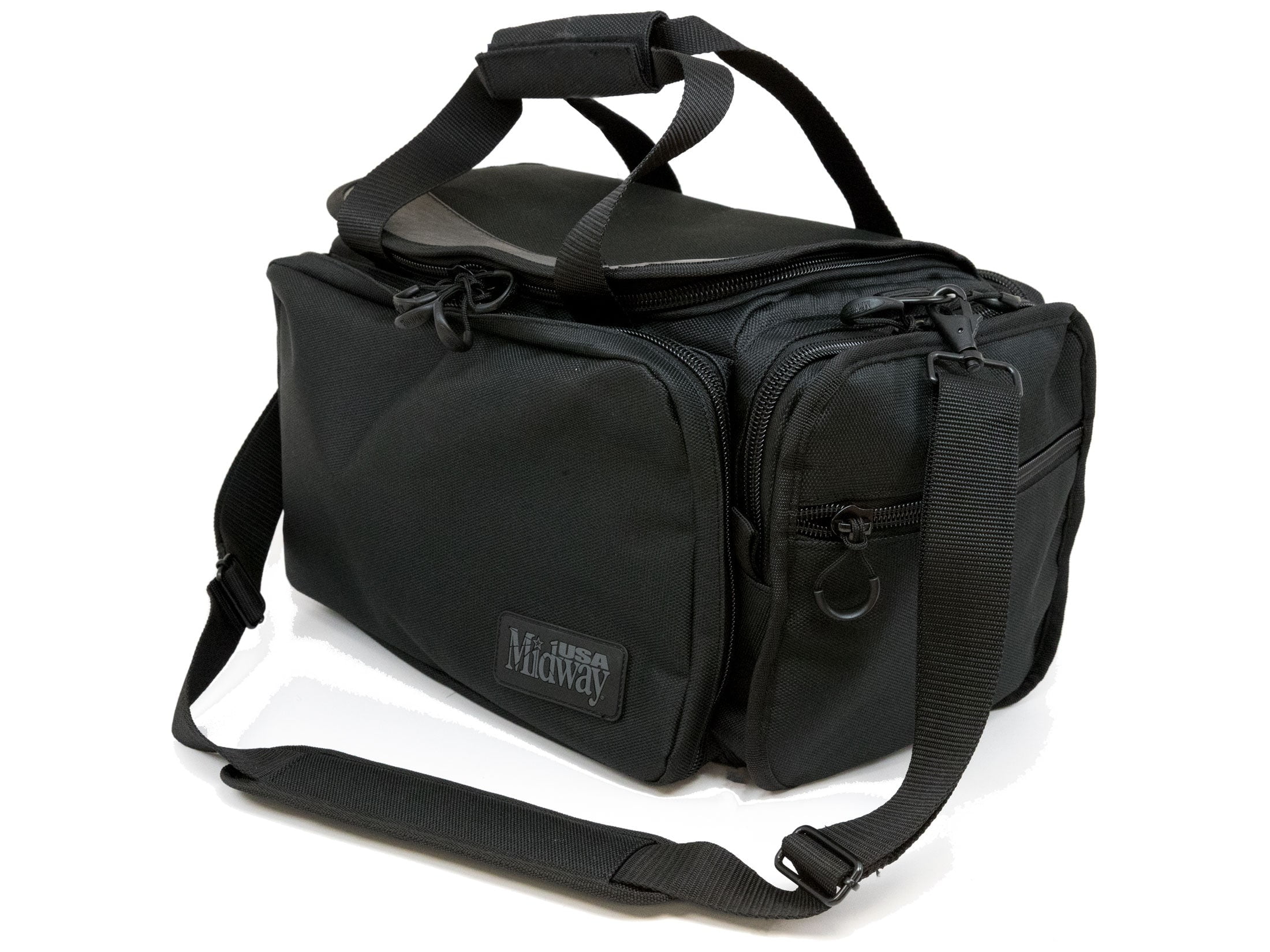 MidwayUSA Two Pistol Range Bag Black