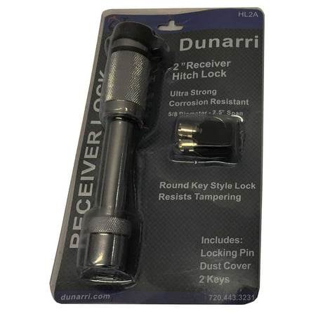 2' Reciever Hitch Cover - Dunarri Hitch Lock for 2