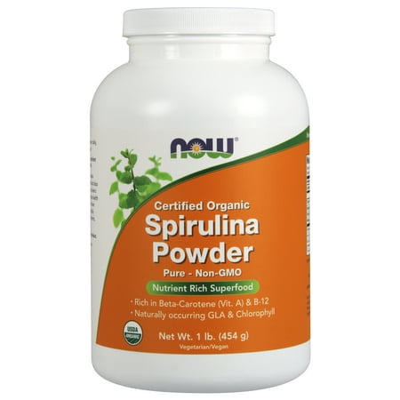 NOW Spirulina Powder, 1.0 Lb, 138 Servings