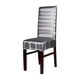 thumbnail image 2 of Funda para silla de comedor Cateissary de PU Protector fácil de lavar plata, 2 of 6