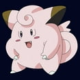 thumbnail image 2 of Men's Pokemon Clefairy Pose  Graphic T-Shirt, 2 of 5