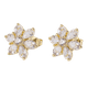 thumbnail image 1 of Aretes para Mujer LuckyLy Oro 14k con Zirconias Modelo Gia Dorado UNITALLA, 1 of 6