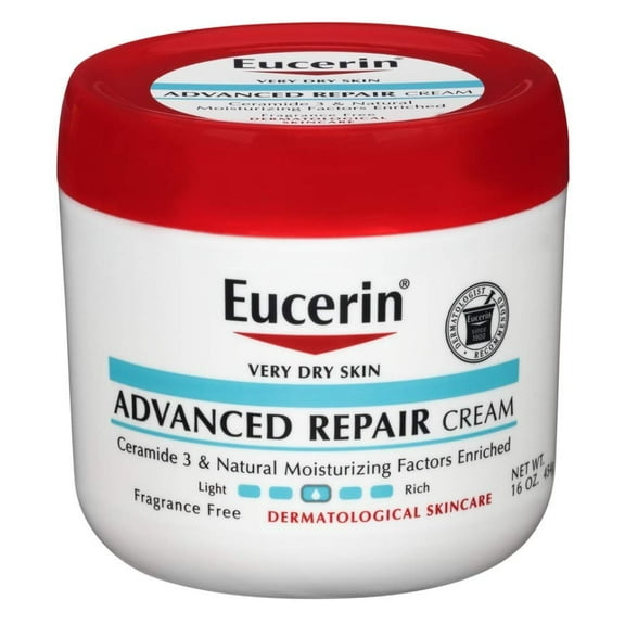 Eucerin Advanced Repair Creme 16 oz (Pack of 6)