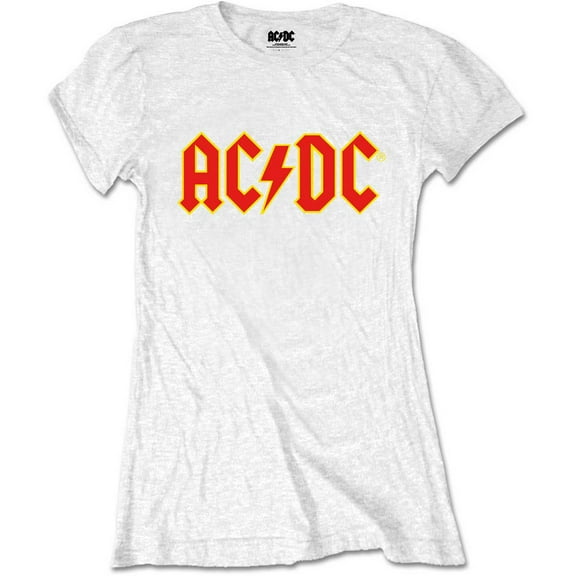 AC/DC Ladies T-Shirt: Logo (Retail Pack) (Large)