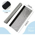 thumbnail image 2 of NOGIS Refrigerator Door Handle Cover Kitchen Appliance Decor Handles Antiskid Protector Gloves for Fridge Oven Keep Off Fingerprints,Liquid,Oil Stain,Food Spot,2 Pcs (15.3"*5.5", Gray), 2 of 7