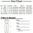 thumbnail image 3 of Gaecuw One Piece Jumpsuits for Women Summer Short Sleeve Overall V Neck Band Collar Striped Onesie One Piece Outfits Casual Baggy Long Pants Wide Leg Romper Pull On Calf Length Trousers Resort Wear, 3 of 8
