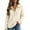 White, variant on yillto Womens V Neck Sweater Long Sleeve Fall Outftis Button Collared Baggy Oversized Sweaters