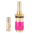 thumbnail image 4 of Conector de manguera rápida, adaptador enfriado por agua de soldadura M8 8 mm latón para TIG para MIG para soplete de soldador ANGGREK Otros, 4 of 8