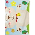 thumbnail image 6 of Coolnut Cute Bear With Spring Flowers Tablecloth, Modern Table Cover for Home Decoration Spill Proof Cloth Washable for Dinner Picnic 60"x 60", 6 of 6