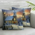 thumbnail image 3 of Creowell  Christmas Pillow Covers - Double Sided Printing Christmas Throw Pillow Covers - Indoor Outdoor Winter Holiday Christma Decor Cushion Case for Couch, 3 of 5
