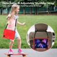 thumbnail image 5 of Compatible with iPad Pro 11 2022/2021/2020/2018/Air 4/Air 5, Case for Kids Boy Girl Gift, Cute Butterfly Wings Kickstand Shockproof Silicone Heavy Duty Rugged Cover with Shoulder Strap - Red, 5 of 7